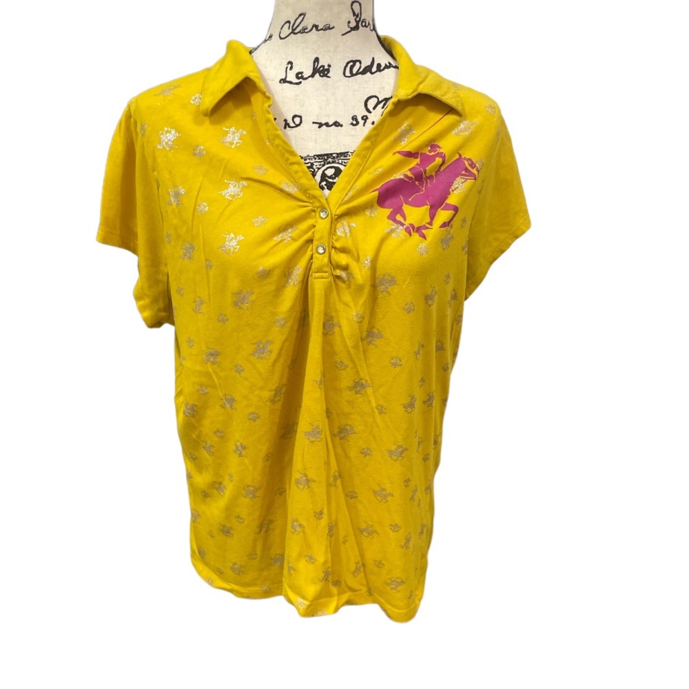Beverly Hills Polo Club Short Sleeve Polo Shirt